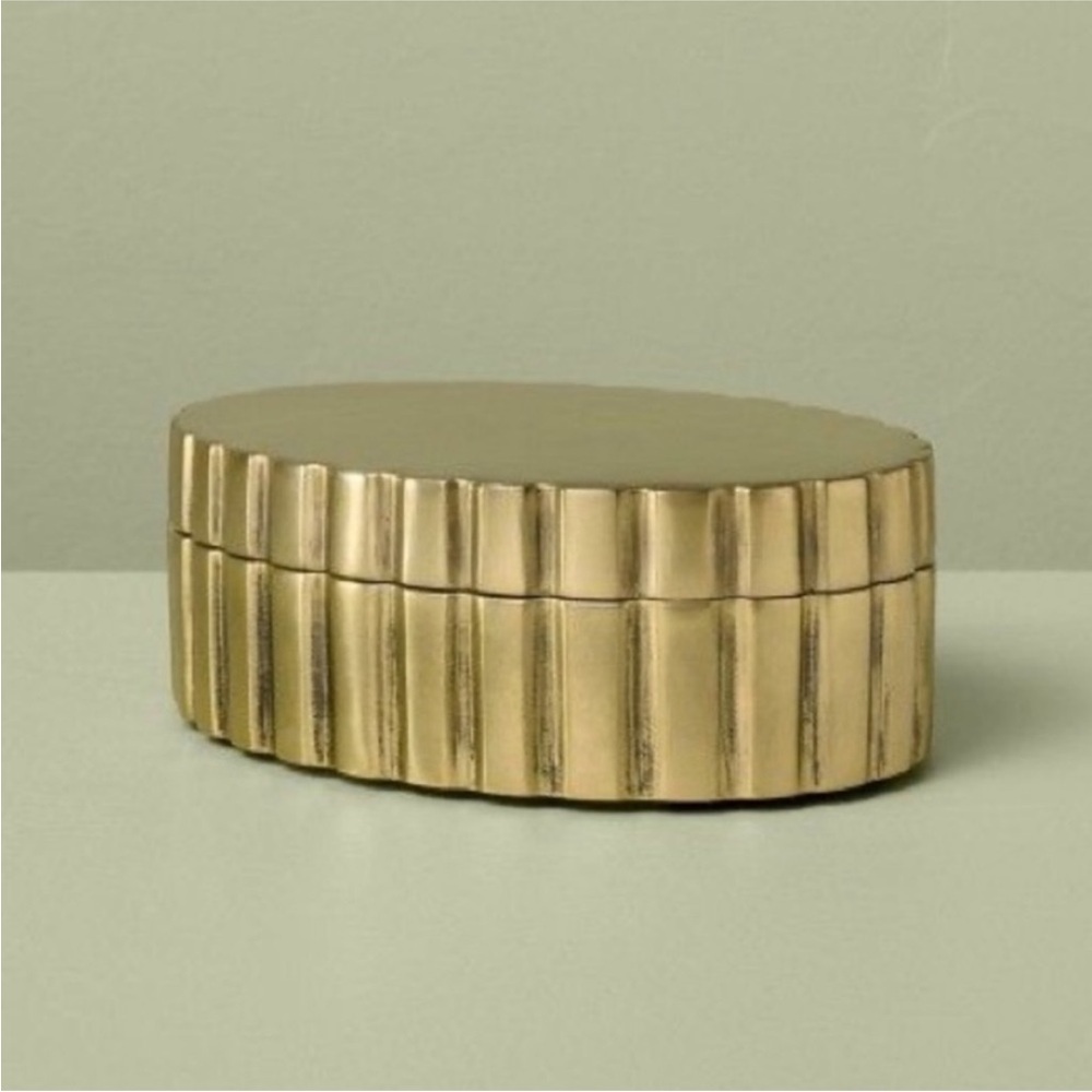 Hearth & Hand Gold Decorative Box